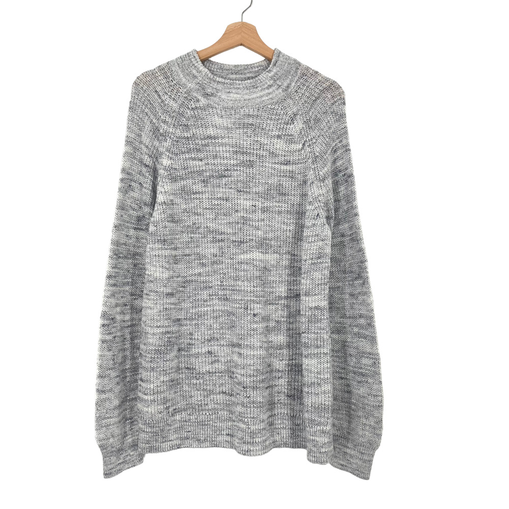 Caslon Knit Tunic Sweater Top Heather Pullover 100% Cotton Nordstrom